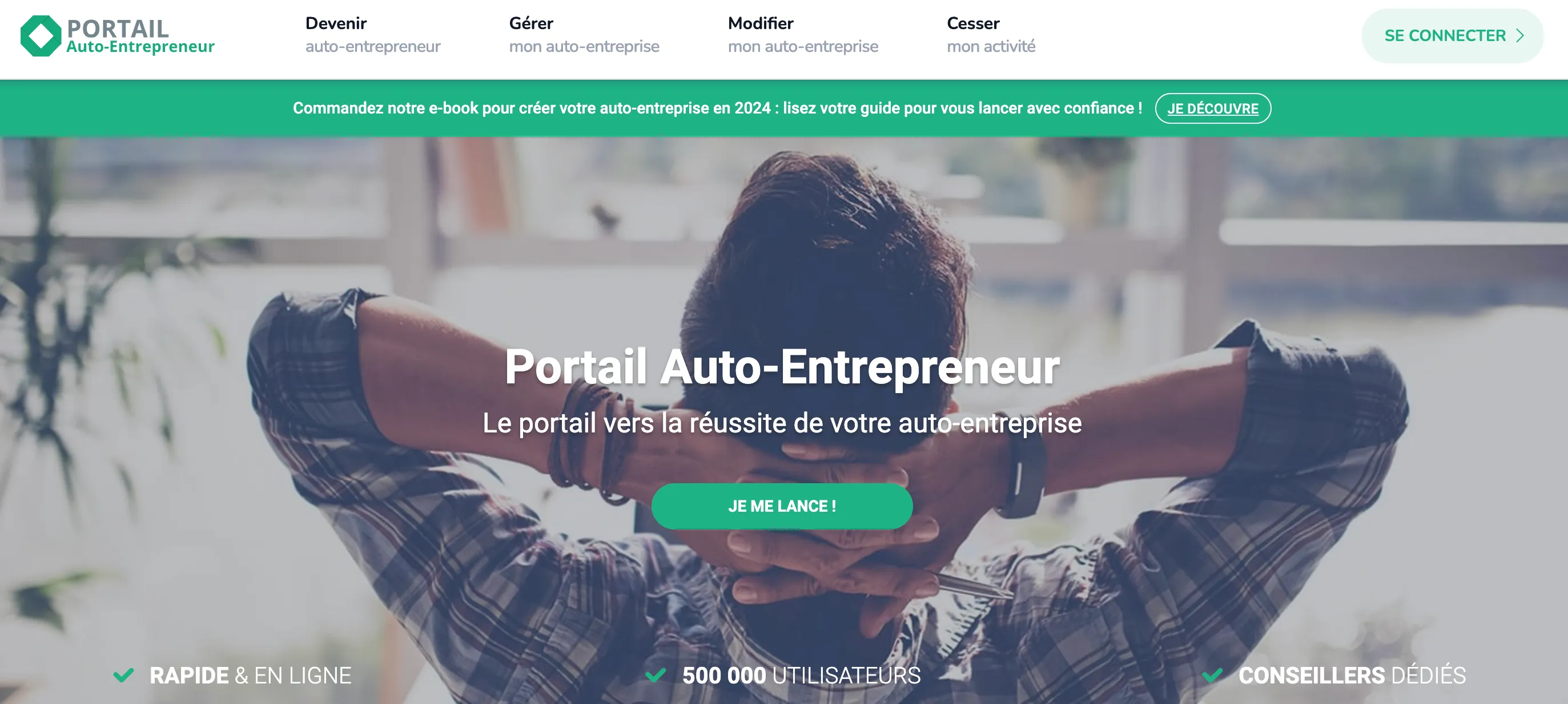 Aperçu de Portail Auto-Entrepreneur